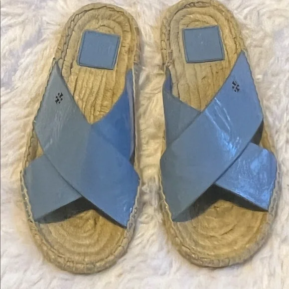 Tory Burch Bima Patent Espadrille Slide sandals - Picture 3 of 11